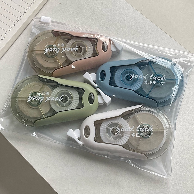 Creative macaron mute correction tape dung lượng lớn 20m băng sửa lõi bên trong văn phòng phẩm sửa lỗi học sinh