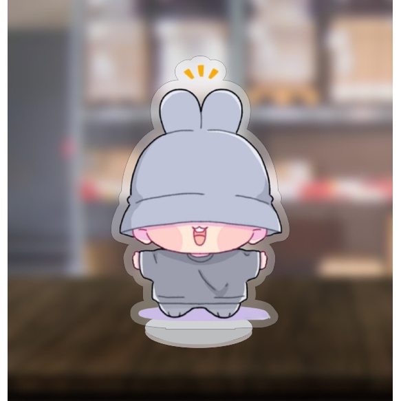 Mô hình standee Kook - Tae BTS dễ thương 2cm/5cm/10cm