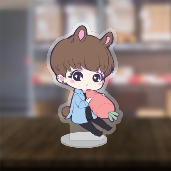 Mô hình standee Kook - Tae BTS dễ thương 2cm/5cm/10cm