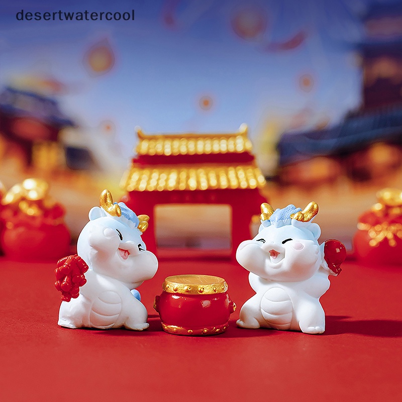 Dcn Tượng Rồng mini Dễ Thương Trang Trí Tiểu Cảnh