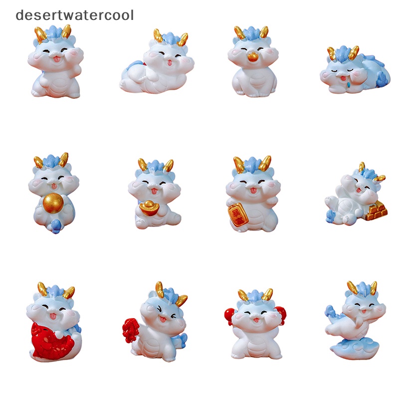 Dcn Tượng Rồng mini Dễ Thương Trang Trí Tiểu Cảnh