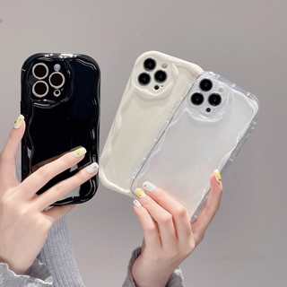 Casing Redmi Note 13 12 Pro+ Plus 12S 5G 13C 12C A1 A2 4G Mi POCO X6 F4 M6 Pro M4 X5 F3 X3 NFC GT C65 Soft New Cream Edge Solid color Transparent Fine Hole Airbag Shockproof Clear Phone Case 1YX 01