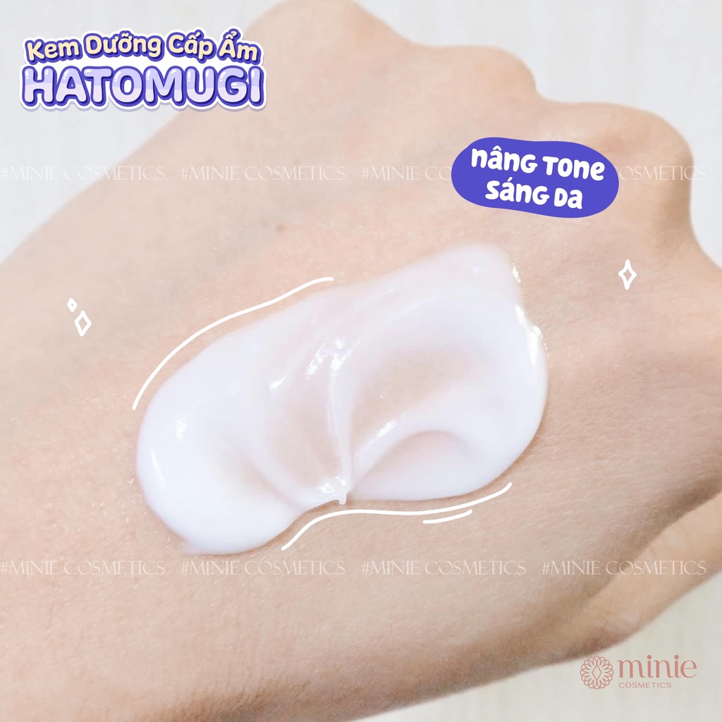 Kem Dưỡng Ẩm, Làm Sáng Da Chiết Xuất Hạt Ý Dĩ Hatomugi Moisturizing & Conditioning The Milky Cream 300g