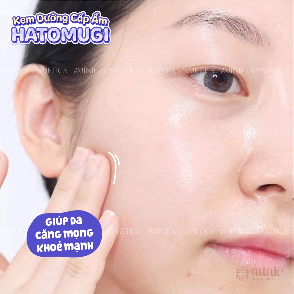 Kem Dưỡng Ẩm, Làm Sáng Da Chiết Xuất Hạt Ý Dĩ Hatomugi Moisturizing & Conditioning The Milky Cream 300g