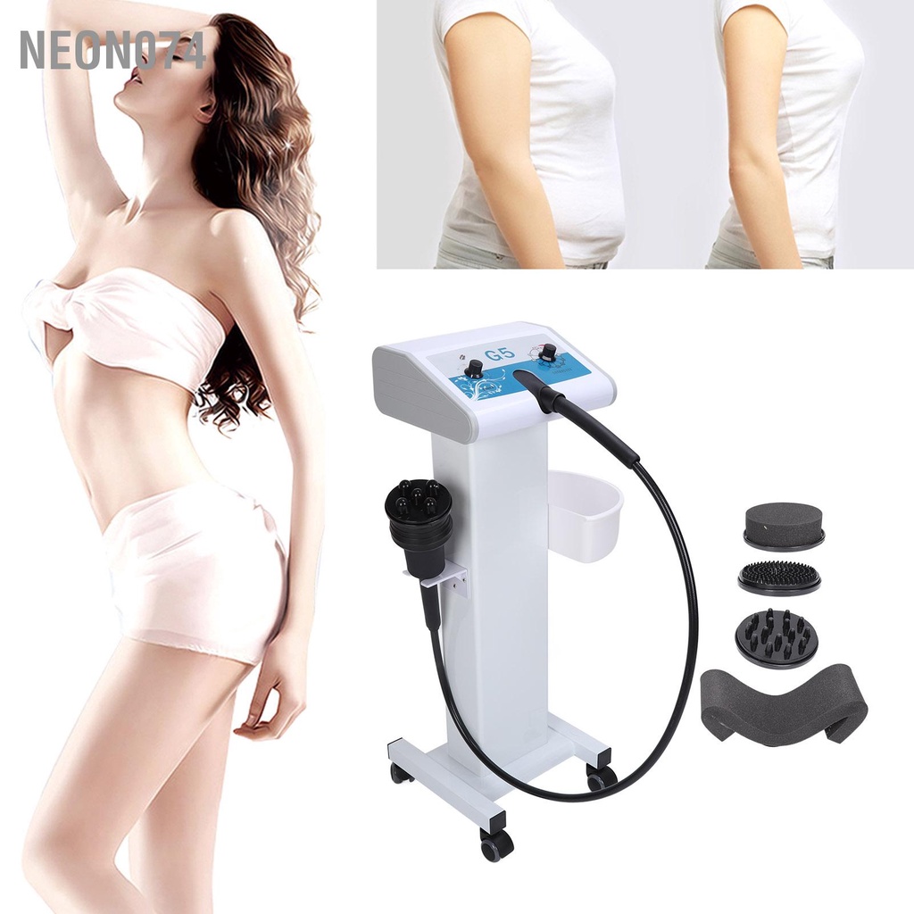 Máy Đầm Rung - Máy đốt mỡ rung Ròng rọc toàn thân Giảm béo giảm cân Thiết bị làm đẹp - Neon074