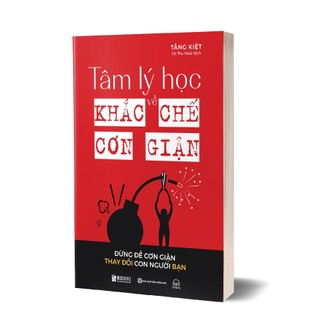 Sách - tâm lý học về khắc chế cơn giận - đừng để cơn giận thay đổi con người bạn