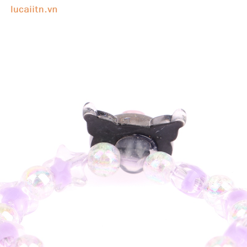 Lucaiitn cinnamoroll kuromi giai điệu của tôi phim hoạt hình dễ thương cặp đôi pha lê vòng tay anime đồ chơi cho bé gái món quà sinh nhật vn