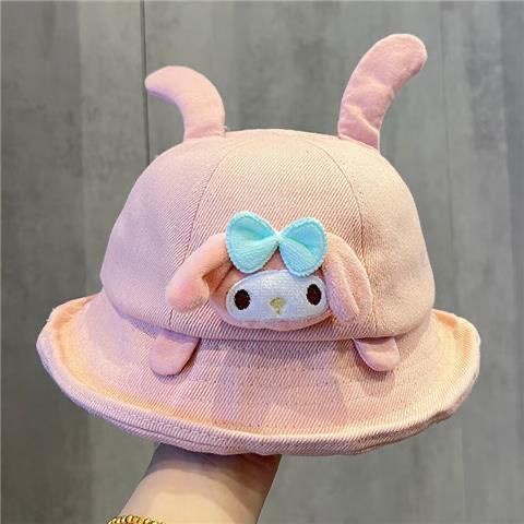 Hoạt Hình Nón Tai Bèo Mỏng Vành Rộng Họa Tiết Đáng Yêu Thời Trang Thu Xuân Dành Cho Trẻ