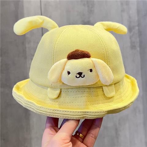 Hoạt Hình Nón Tai Bèo Mỏng Vành Rộng Họa Tiết Đáng Yêu Thời Trang Thu Xuân Dành Cho Trẻ