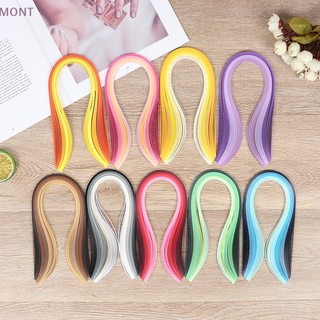100 cái / bộ giấy quilling strips set 3mm 39cm paper for craft diy quilling tool dy