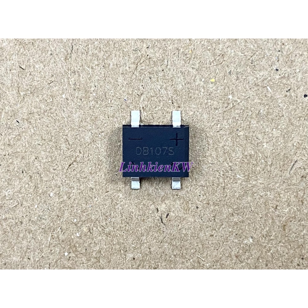 10 con Cầu diode dán DB107S DB107 sop-4 1A 1000v mới chính Hãng 
