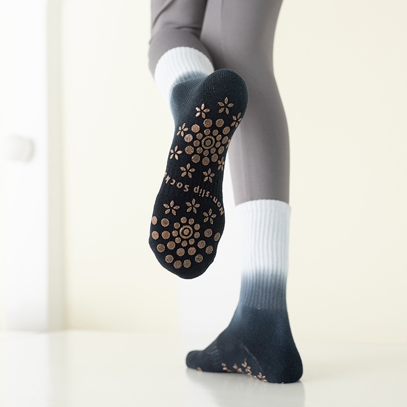 Dualswish Vớ yoga Thể Thao Thấm Hút Mồ Hôi Chống Trượt Chuyên Nghiệp Dành Cho Nữ