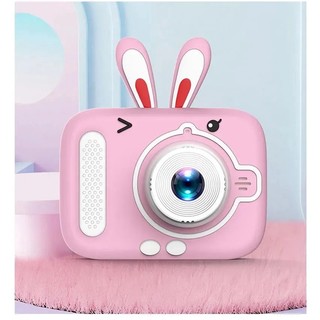 Máy ảnh Mini 901 Tai Thỏ Hoạt Hình Cho Bé, Đồ Chơi Phát Triển Trí Tưởng Tượng , Hỗ Trợ Chụp Ảnh, Quay Video, Chơi Game