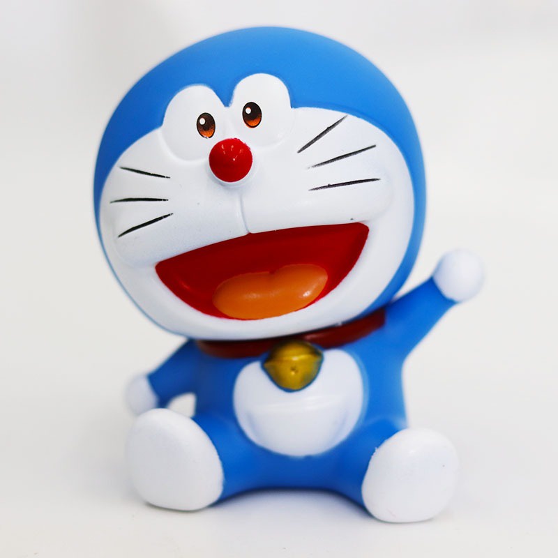 10 cm kawaii doraemon pvc hành động hình đồ chơi mô hình bánh topper nhật bản anime doraemon trẻ em sinh nhật xmas quà tặng trang trí bánh trang trí máy tính để bàn