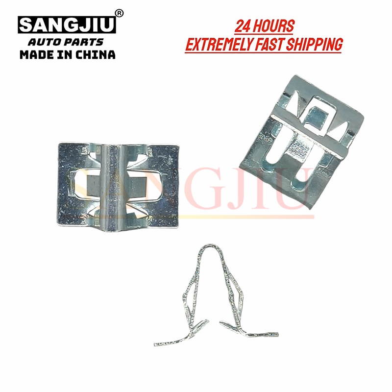 50 cái clip âm thanh xe hơi cd dvd máy định vị bảng điều khiển trung tâm bảng điều khiển dụng cụ tấm sắt tương thích với cho gm 15748479