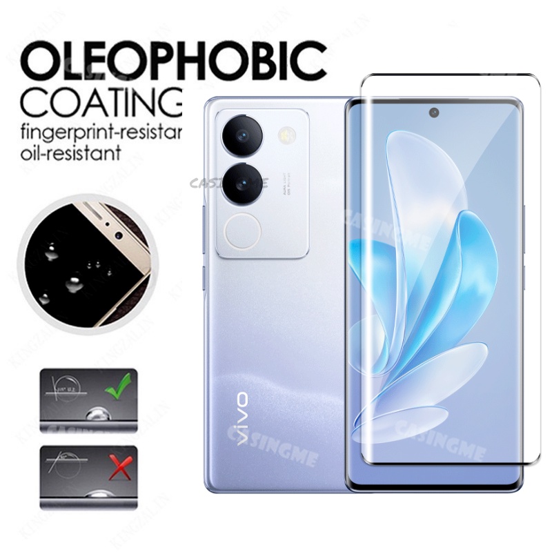 2023 vivo v29 5g film 2 trong 1 bảo vệ màn hình cho vivo v29 v 29 vivov29 v29pro v29e 29v pro 5g 2023 kính cường lực full cover mặt trước kính cường lực