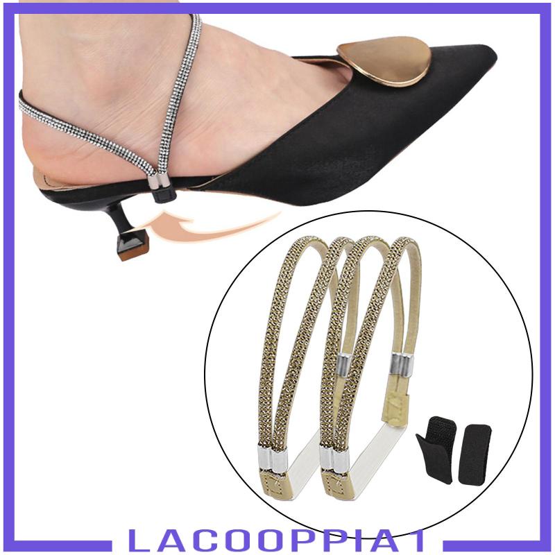 Dây giày đàn hồi phụ nữ quai giày cho gót giày dây đai chống rơi gót cho giày lỏng giày dây đeo mắt cá chân nguồn cung cấp