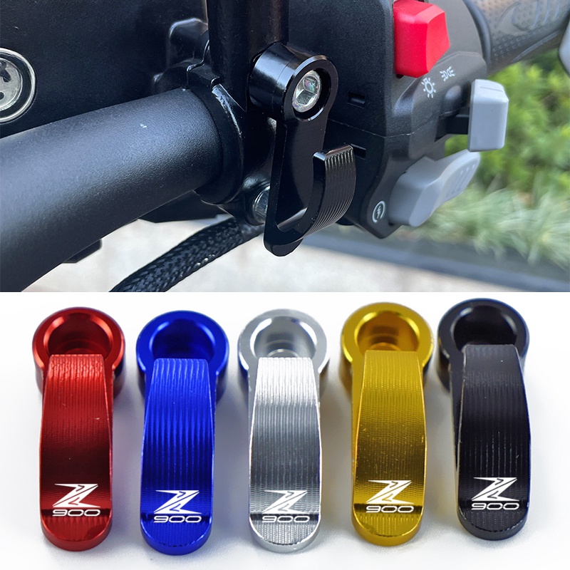 Đối với kawasaki z900 z900 2017 2018 2019 2020 2021 2022 xe máy phổ thông sửa đổi phía trên bơm bên móc mũ bảo hiểm móc treo hành lý giá treo túi