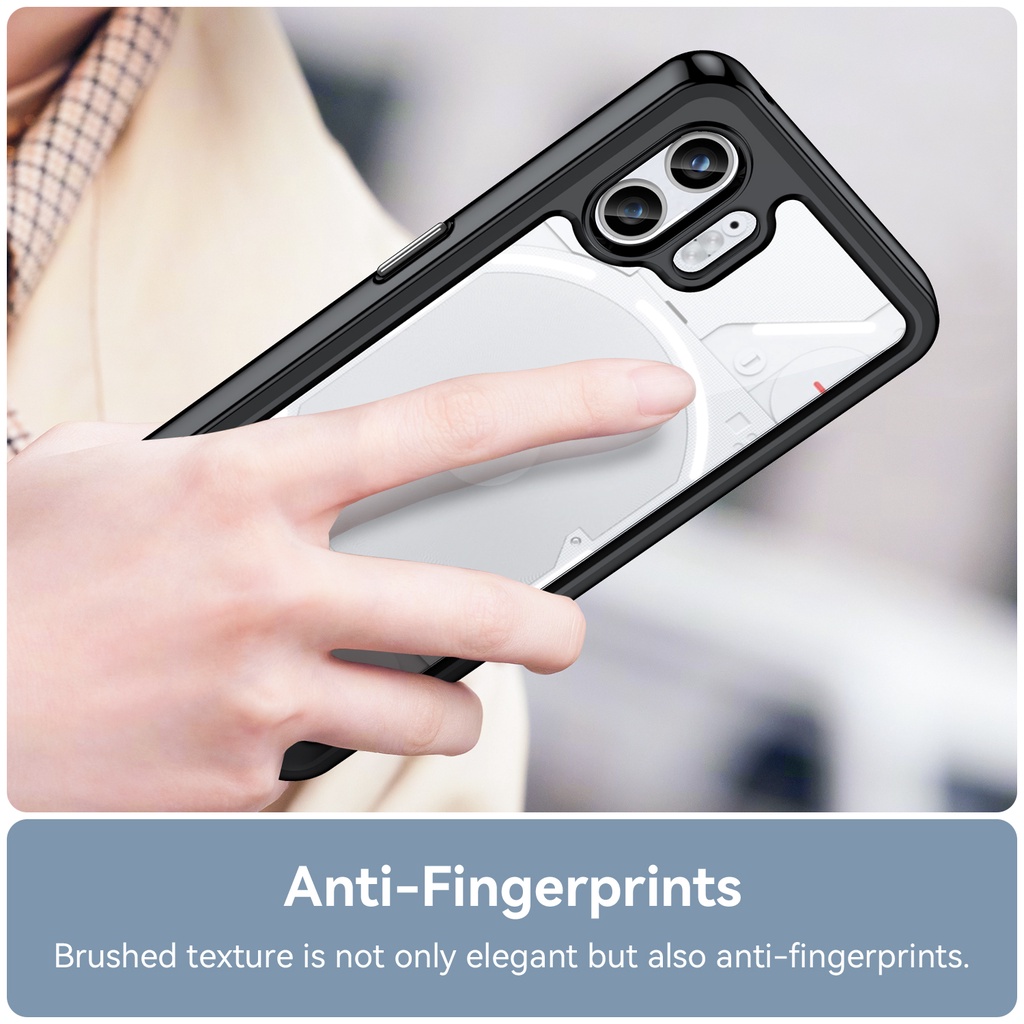 Space shield vỏ silicon trong suốt chống va đập cho điện thoại nothing 1 2 vỏ bọc điện thoại tpu nhiều màu trong suốt