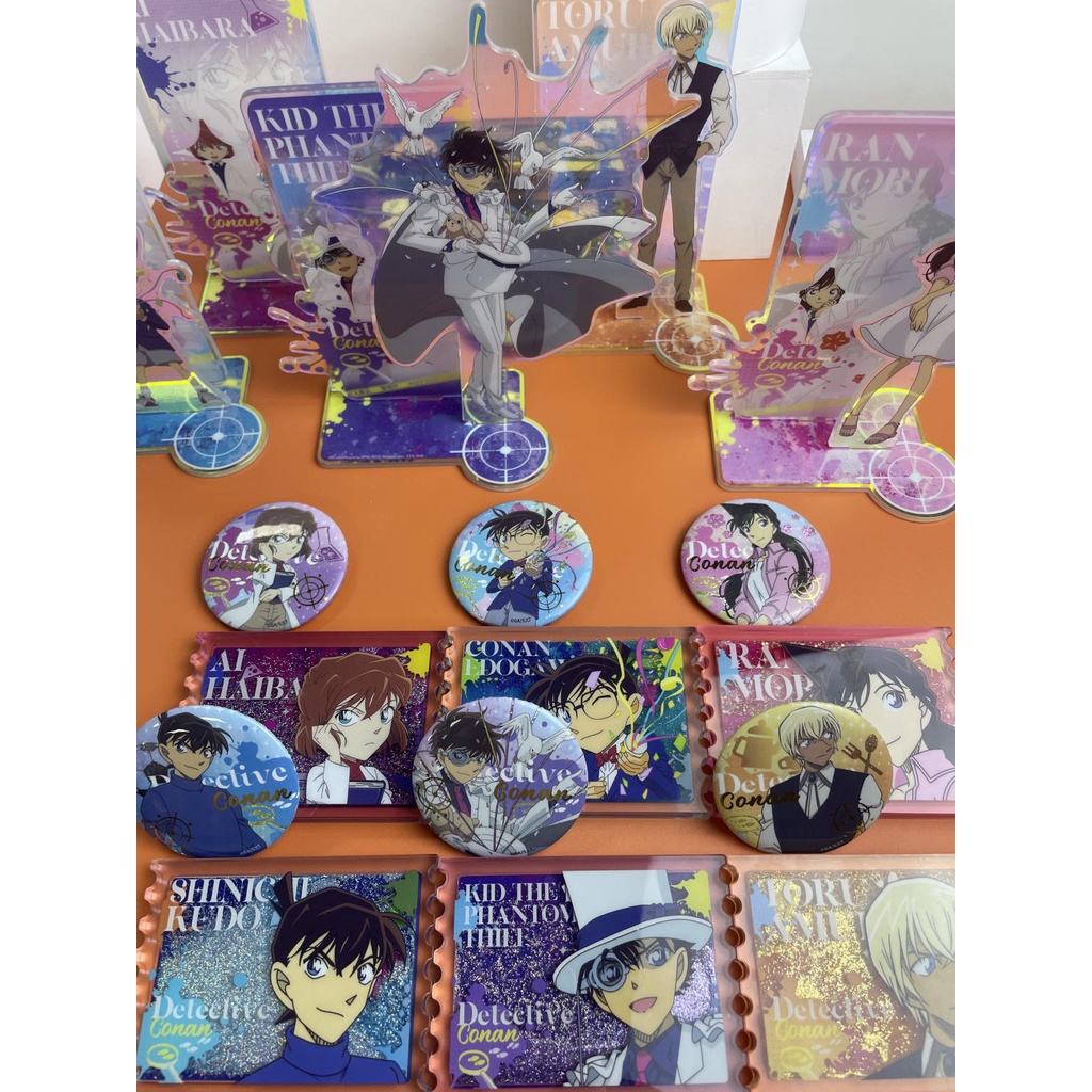 Huy Hiệu Mạ Thiếc Hình Thám Tử conan Độc Đáo