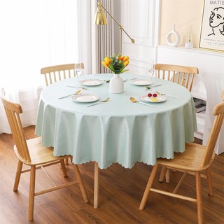 Khăn trải bàn tròn pvc khăn trải bàn dày chống thấm nước khăn trải bàn tròn chống dầu và chống bỏng