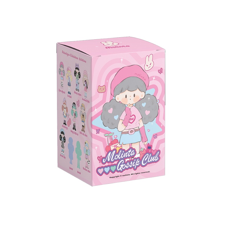 Finding unicorn molinta gossip club series Hộp Đồ Chơi Mô Hình Nhân Vật Bí Ẩn Chính Hãng Hộp Quà Tặng Dễ Thương