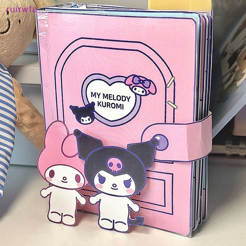 Ruirwfa Sách sanrio doudou Thủ Công Tự Làm Cho Bé Mới