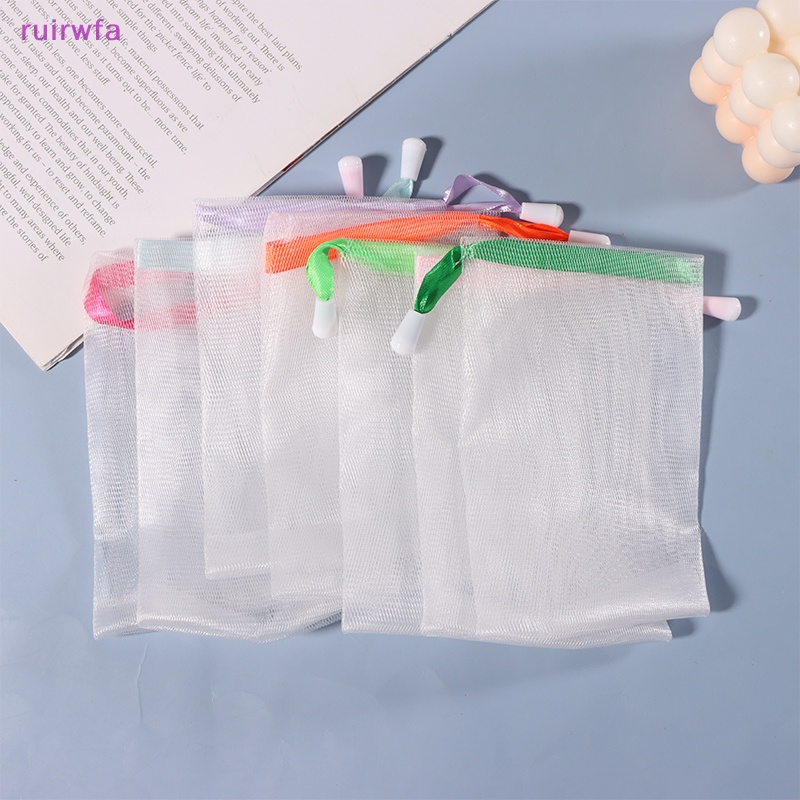 Set 10 Túi Lưới Đựng Xà Phòng 9 X 15Cm Có Thể Thay Đổi Màu Sắc Tiện Dụng Mới