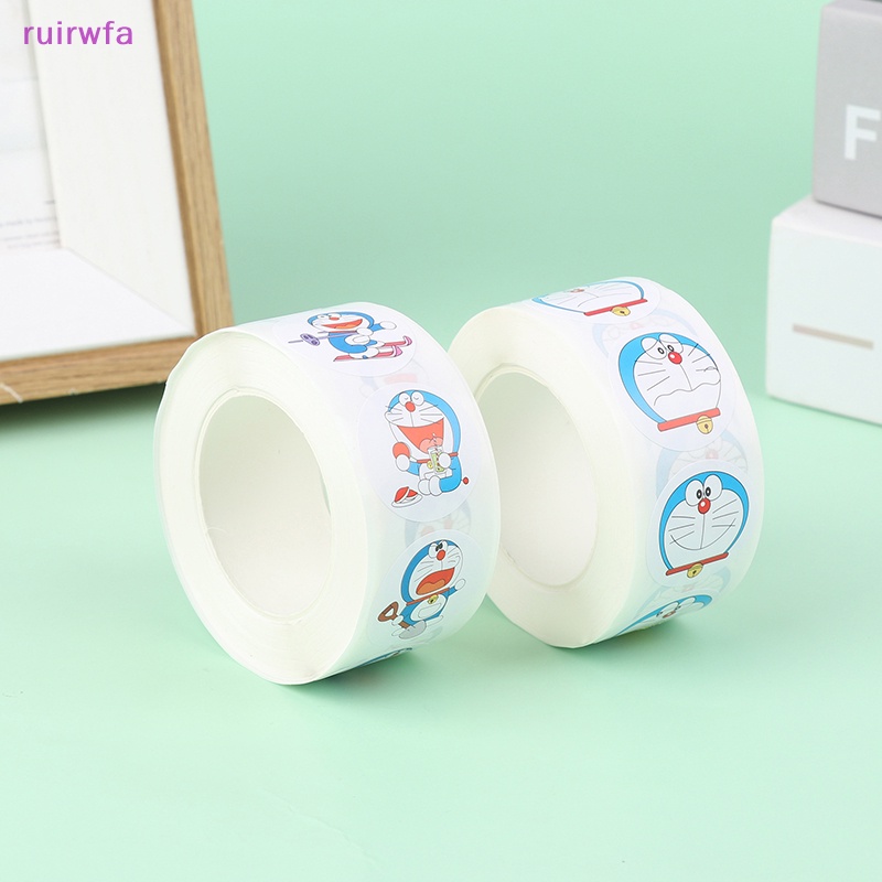 Cuộn 500 sticker doraemon Dán Trang Trí Dễ Thương Mới