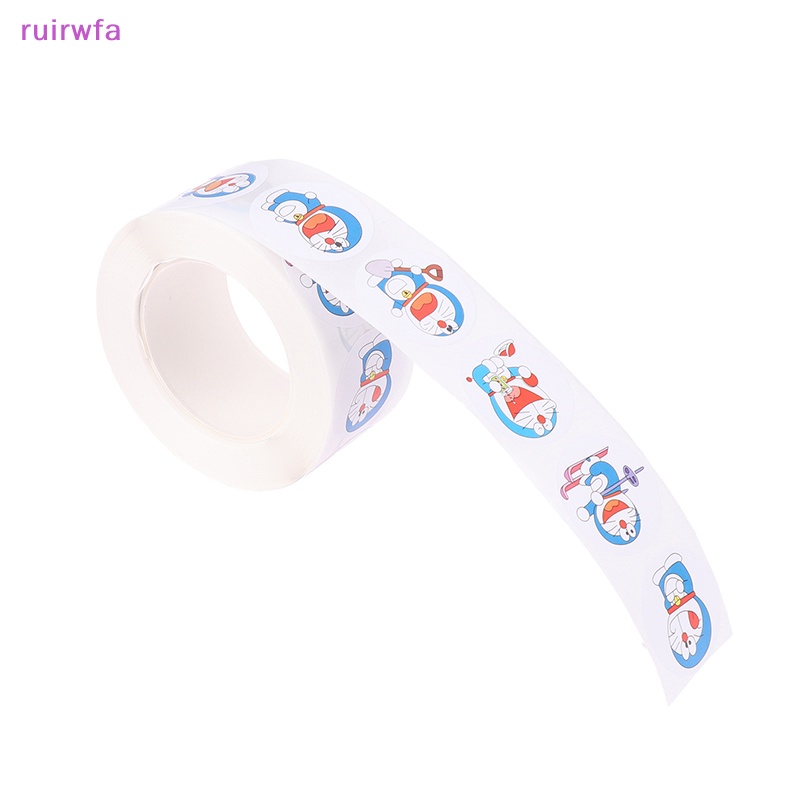 Cuộn 500 sticker doraemon Dán Trang Trí Dễ Thương Mới