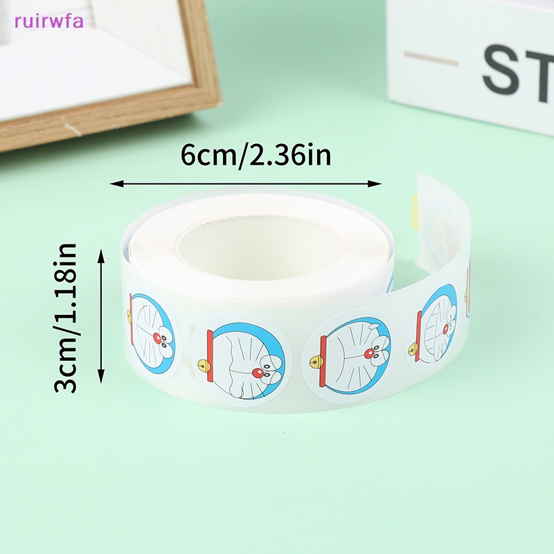 Cuộn 500 sticker doraemon Dán Trang Trí Dễ Thương Mới