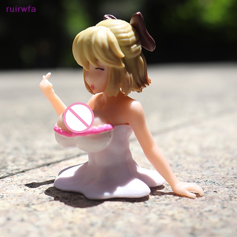 Ruirwfa Mô Hình Hoạt Hình anime kanako Ngực Lắc Trang Trí Bảng Điều Khiển Xe Hơi Mới