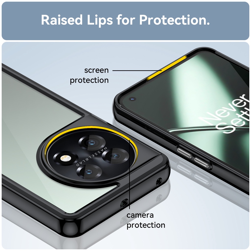 Space shield vỏ silicon trong suốt chống va đập cho oneplus 11 / 11r / ace2 / ace / nord n20 se / n300 / n20 racing vỏ bọc điện thoại tpu nhiều màu trong suốt