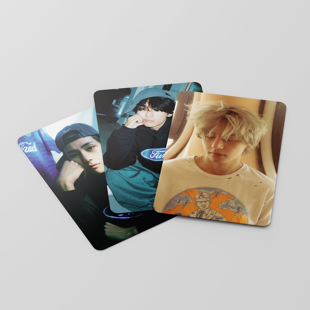 Hộp 55 Ảnh lomo card Nhóm Nhạc bts Thẻ