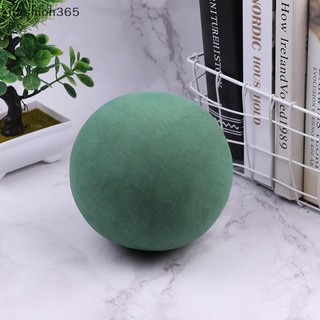 Khối xốp tròn màu xanh lá 9 / 12 / 15cm trang trí bó hoa thời trang ifashion365