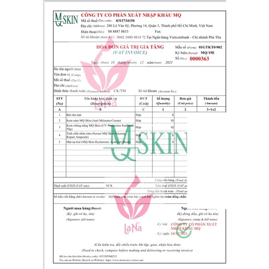 Huamai BỘT RỮA MẶT MQSKIN