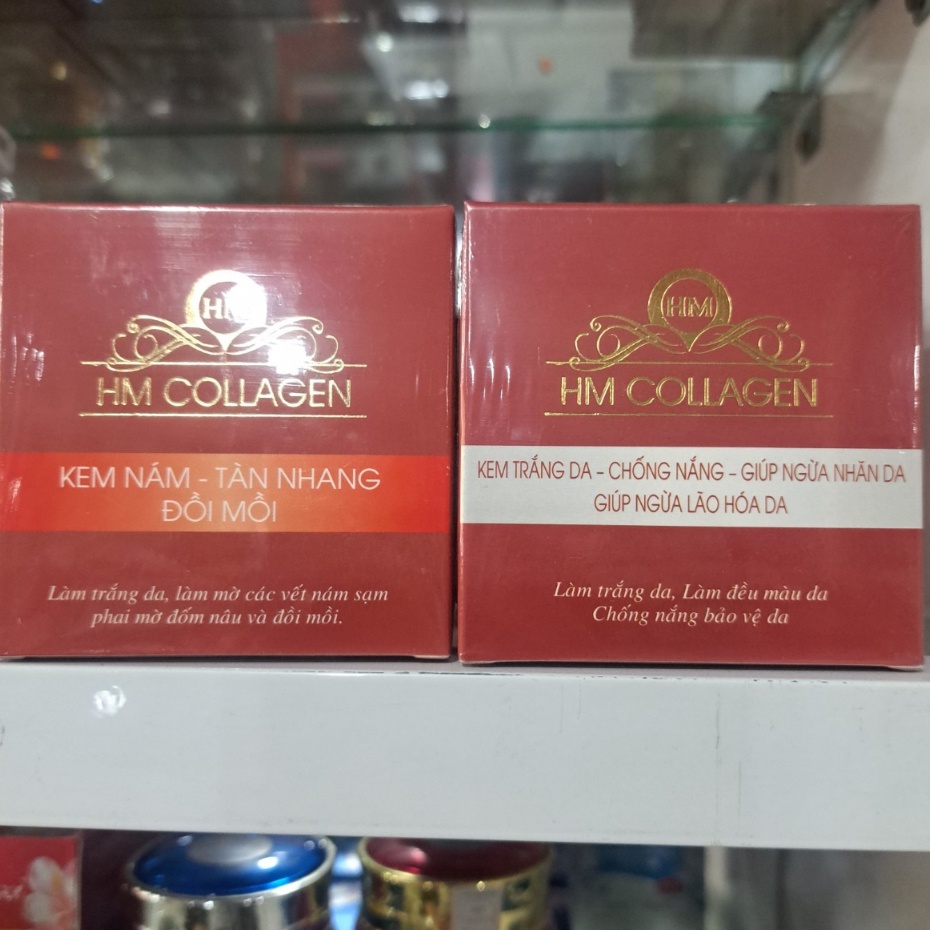 huamai KEM FACE COLLAGEN HM NGỪA MỤN, NÁM, TÀN NHANG, ĐỒI MỒI 18g