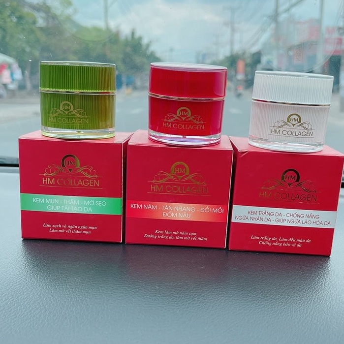 huamai KEM FACE HM COLLAGEN KEM NÁM - TÀN NHANG - ĐỒI MỒI