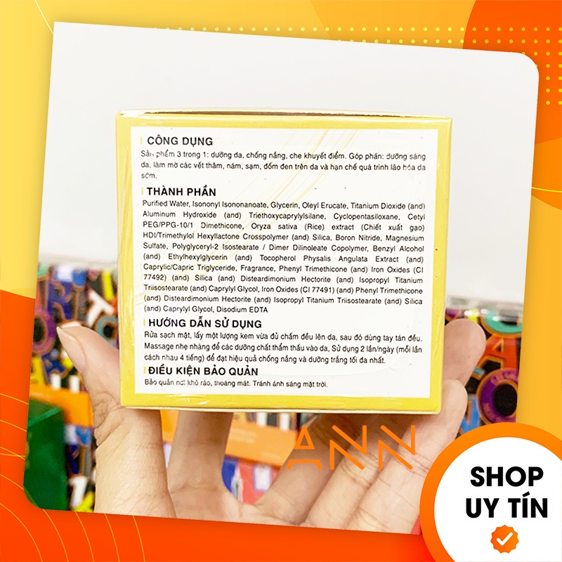 Huamai  Kem Face Dakami K White Dưỡng Trắng Chống Lão Hóa