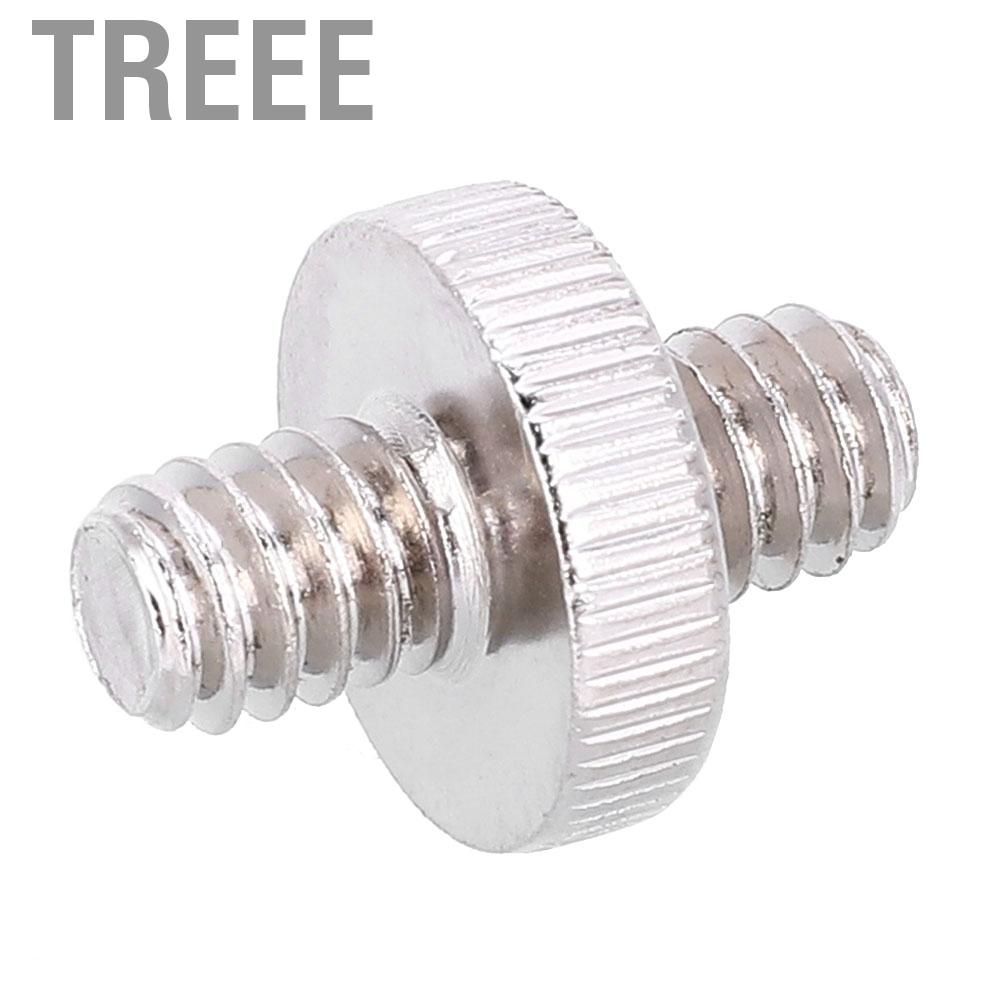 Treee 1pcs 1/4  Male To Threaded Screw Convert Adapter For  Tripod KIT