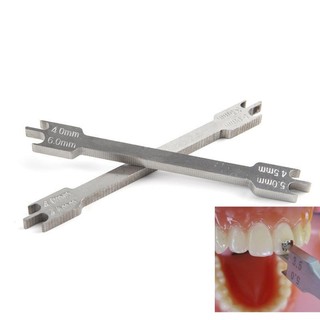 Dụng cụ đo răng miệng bằng thép không gỉ