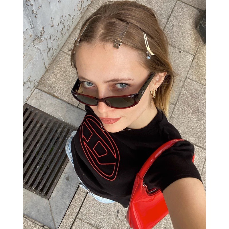 Ahellogirl 1 cái kim loại kẹp tóc trang điểm chuyên nghiệp 9cm