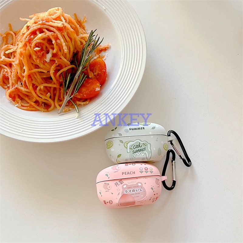 Cover For Sony WF-1000XM5 WF-1000XM4 Earphone Silicone Case Cute Astronaut Earbuds Waterproof Shockproof Soft Protective Headphone Cover Headset Skin with Hook