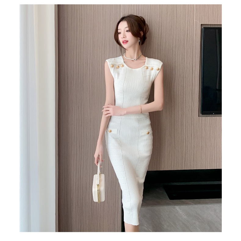 Bộ Áo Sát Nách + Chân Váy Thời Trang Quyến Rũ Cho Nữ 0377