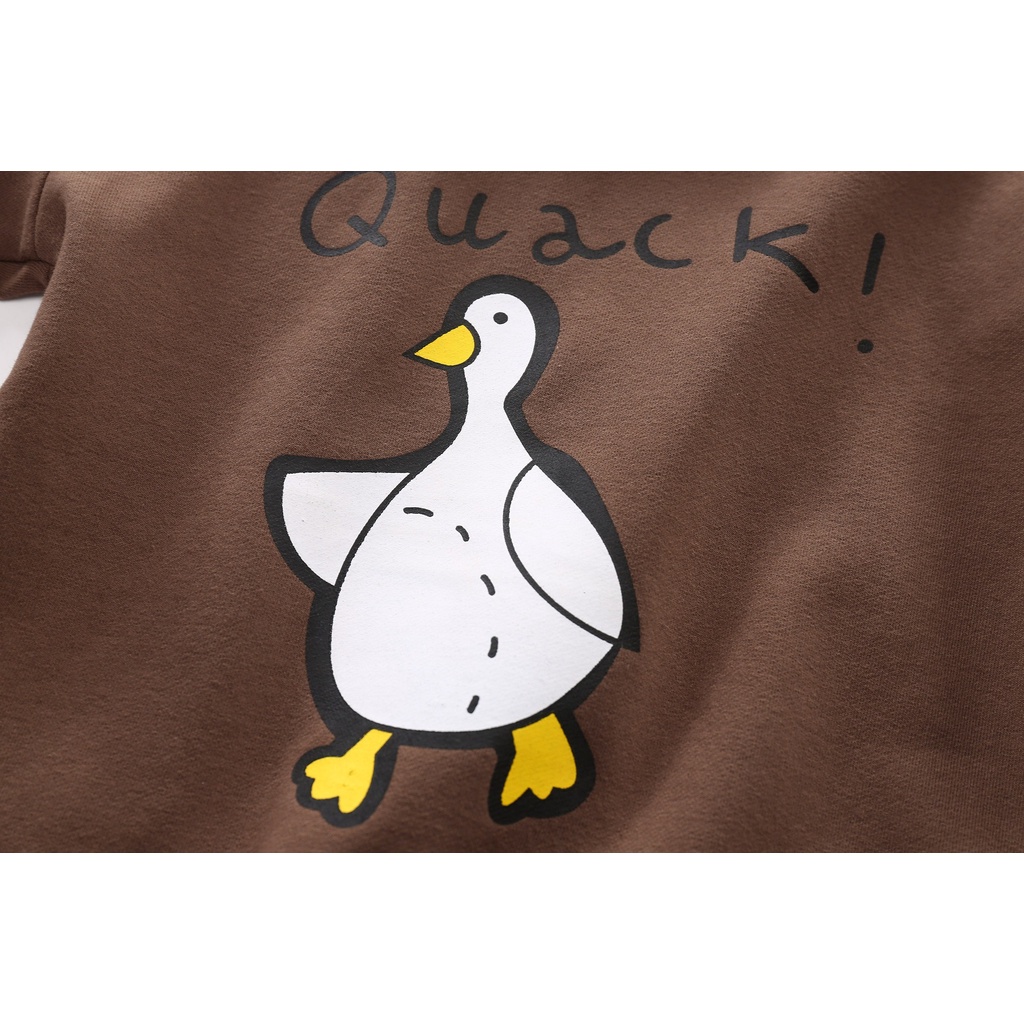 Áo Sweater Tay Dài In Họa Tiết Hoạt Hình Phong Cách Hàn Quốc Thời Trang Xuân Thu Cho Bé Trai