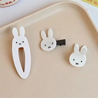 Set 2 Kẹp Tóc Tai Thỏ Dễ Thương Cho Nữ
