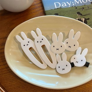 Set 2 Kẹp Tóc Tai Thỏ Dễ Thương Cho Nữ