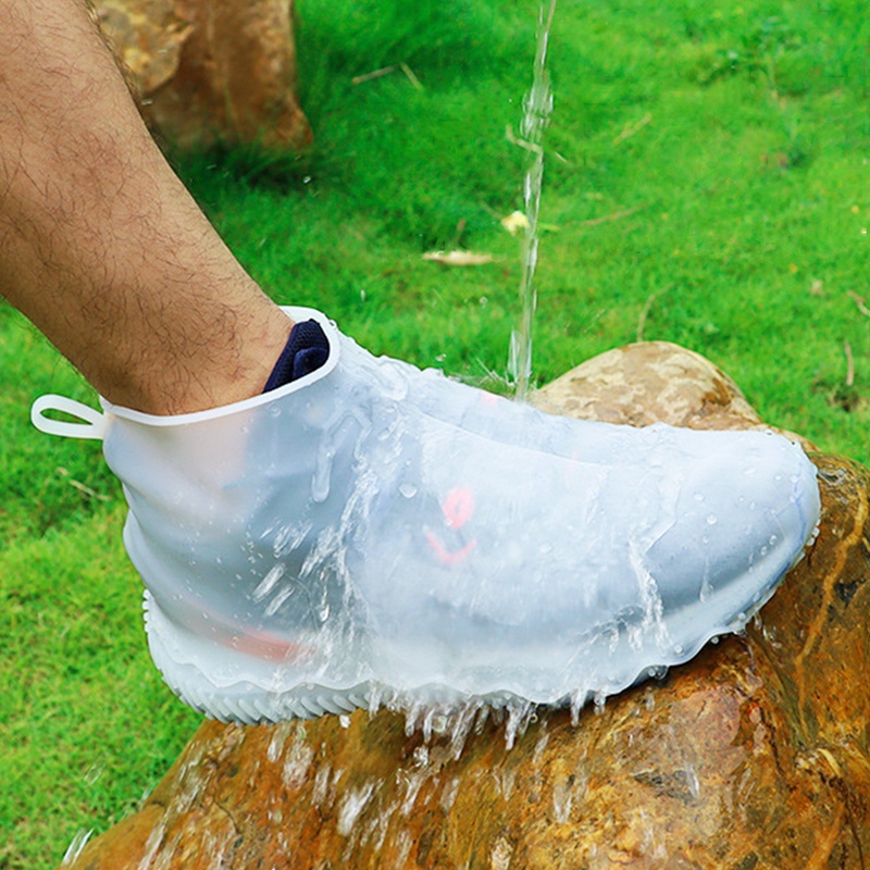 Shoe covers overshoes waterproof shoe covers non-slip rain shoes cover giày có thể tái sử dụng