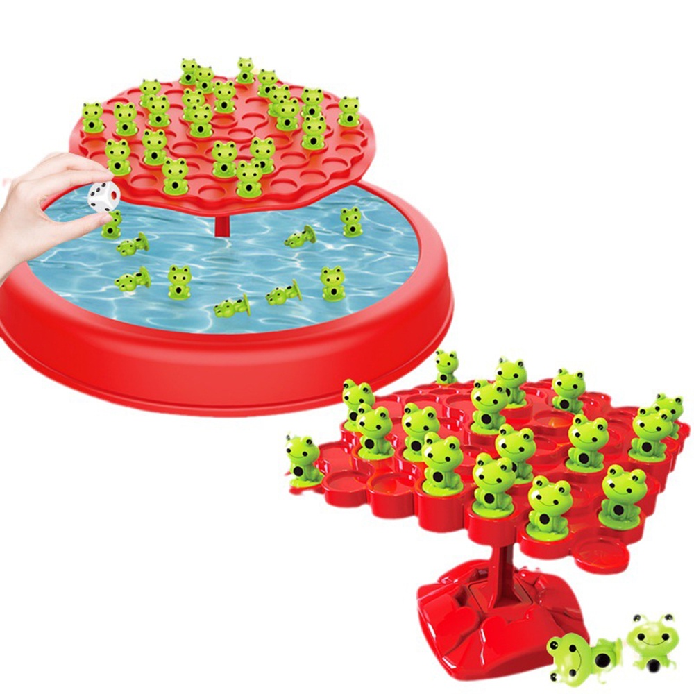 Frog balance tree toys đồ chơi trẻ em phát triển trí tuệ tư duy tập trung nhiều người chơi trò chơi tương tác bé trai và bé gái đồ chơi để bàn quà tặng đồ chơi cho trẻ em