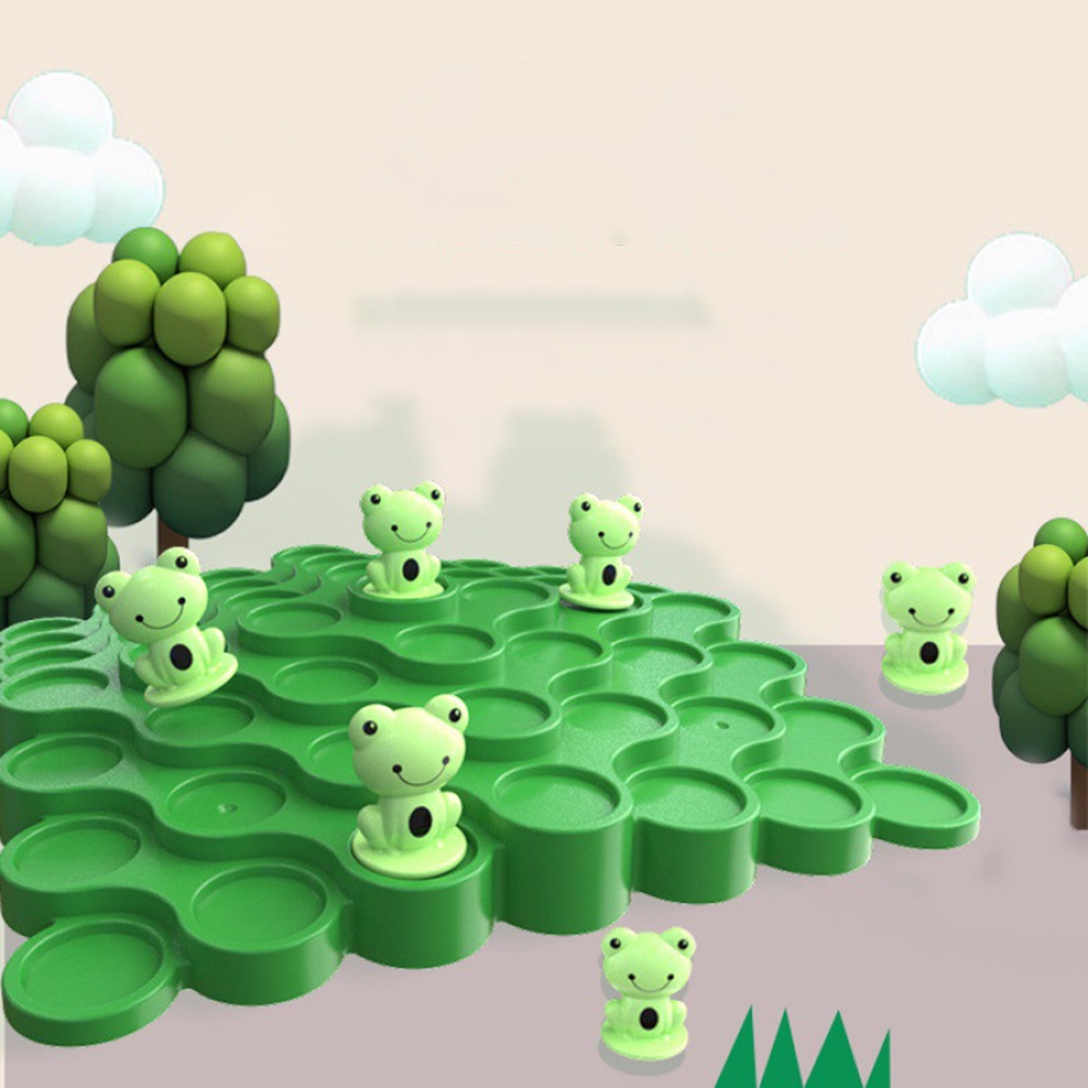 Frog balance tree toys đồ chơi trẻ em phát triển trí tuệ tư duy tập trung nhiều người chơi trò chơi tương tác bé trai và bé gái đồ chơi để bàn quà tặng đồ chơi cho trẻ em
